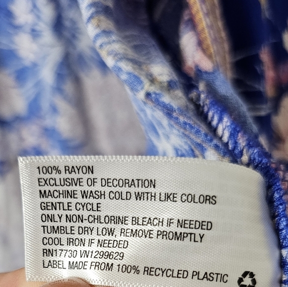 Floral Kimono overlay KNOX ROSE (XS) - Picture 6 of 6